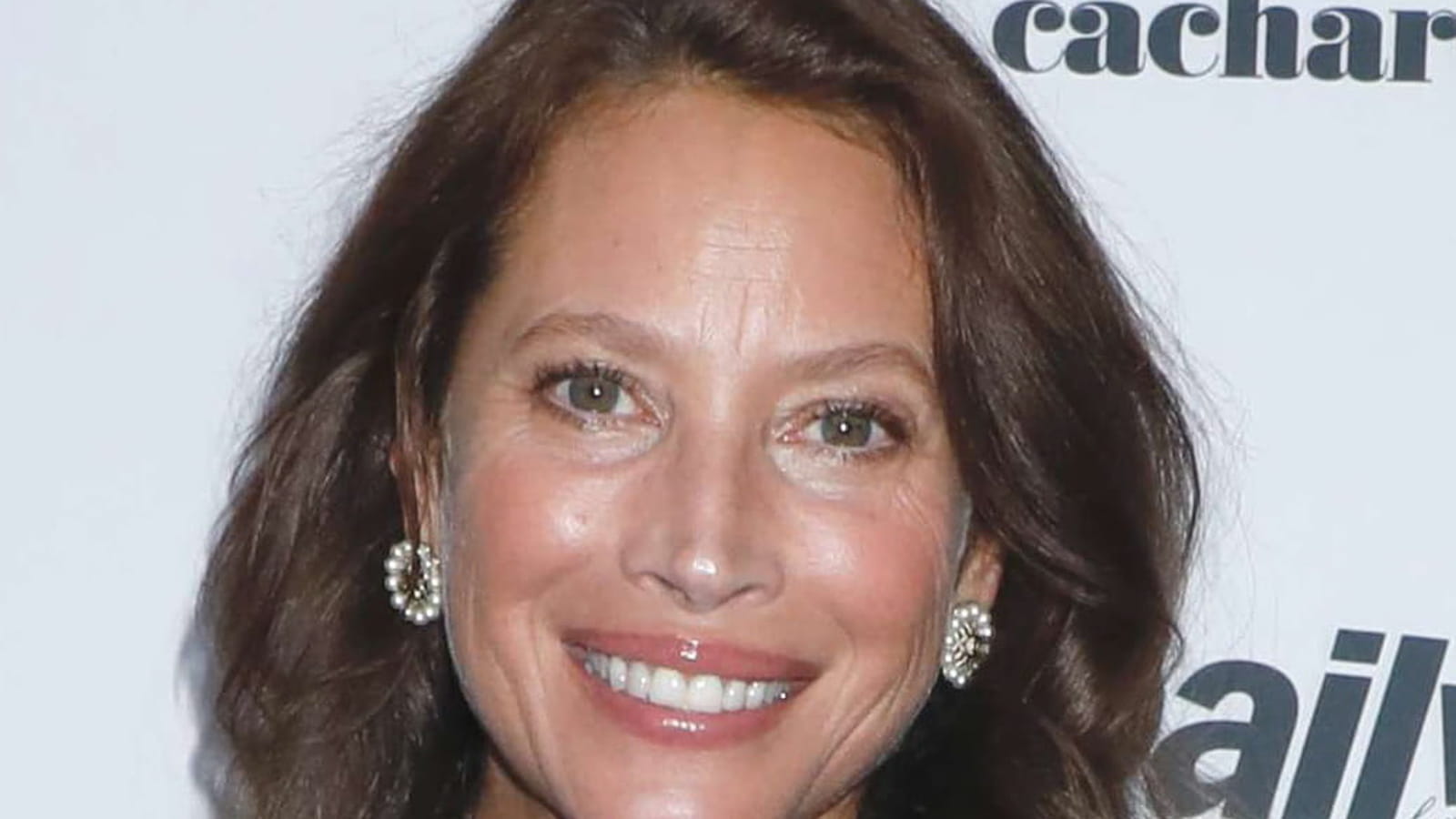 Christy Turlington en look beauté de soirée 