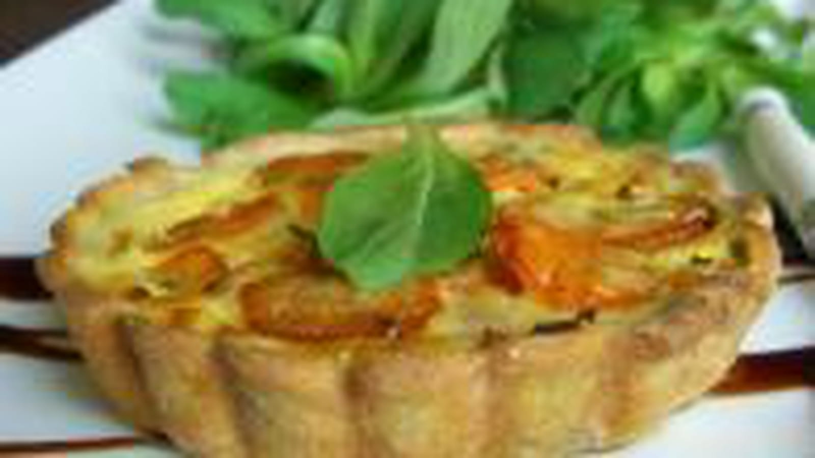 Tartelettes aux carottes à la Vache qui rit