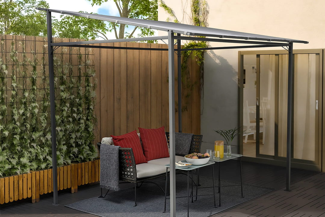 Une tonnelle de jardin petits espaces