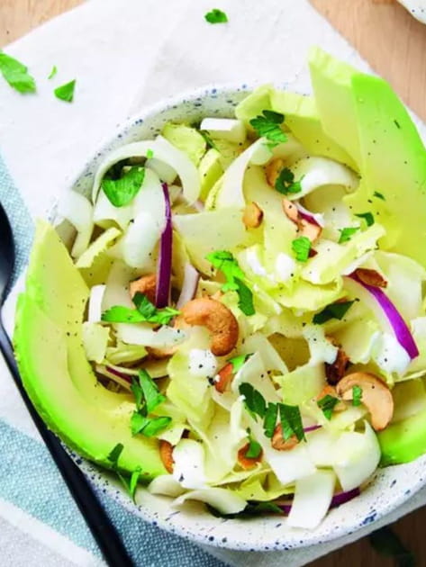Salade d'endives et avocat