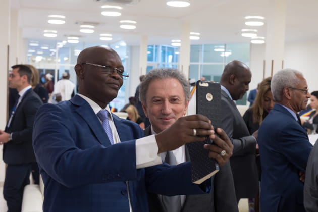 Michel Drucker&nbsp;: selfie au Tchad