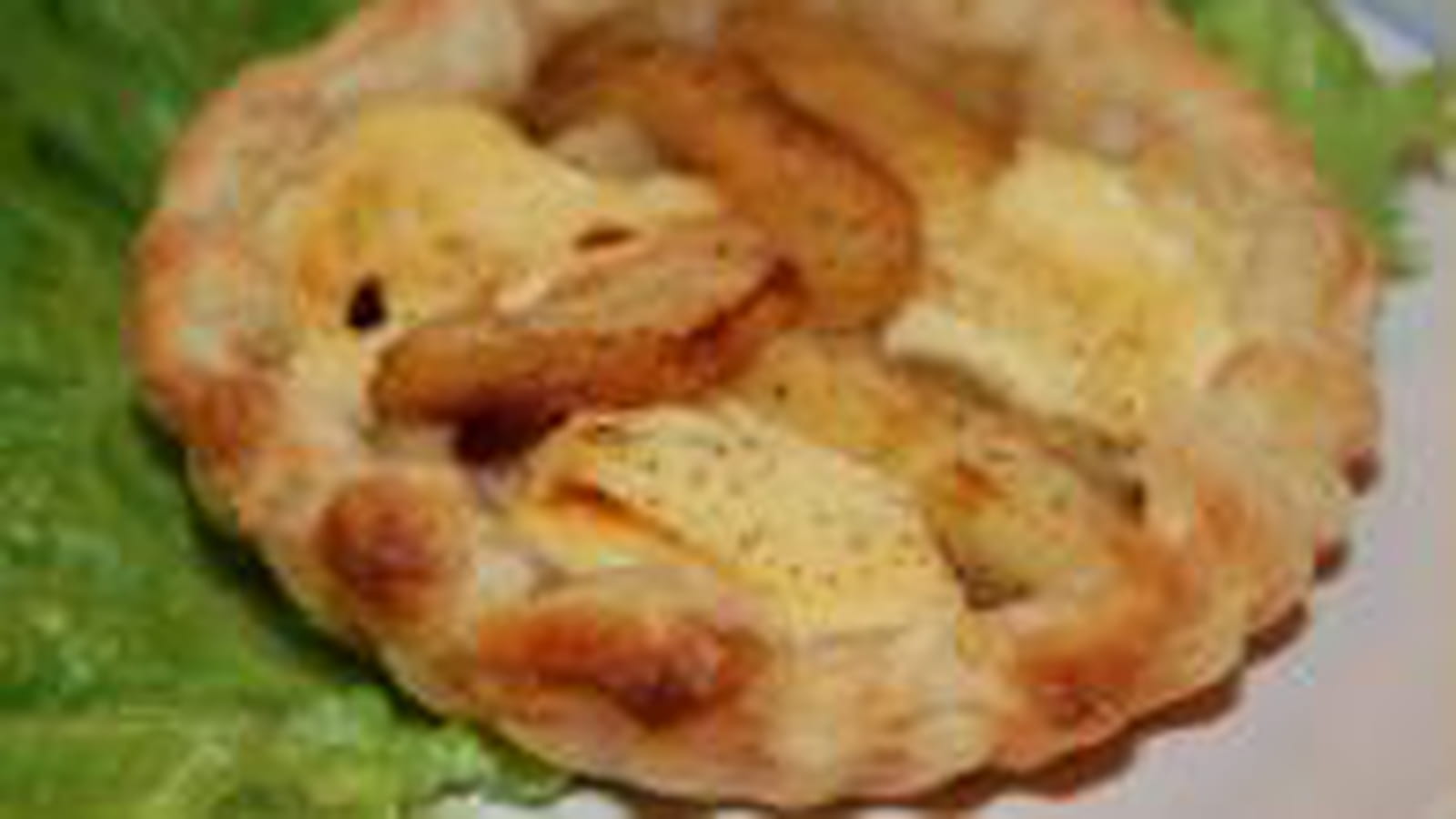 Tartelettes aux pommes et à la Vache qui rit