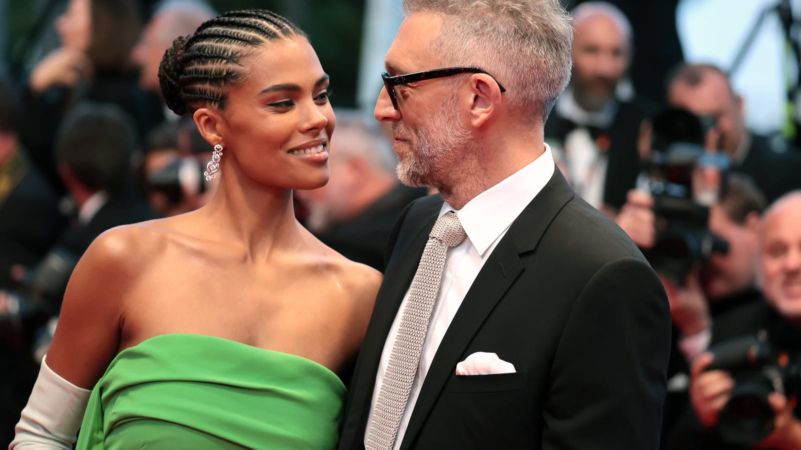 Vincent Cassel et Tina Kunakey
