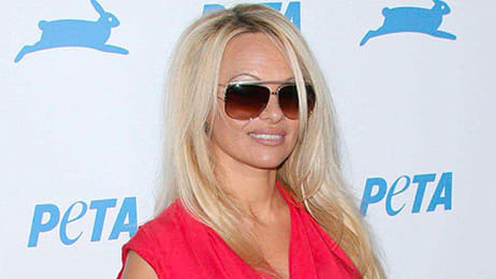 Pamela Anderson le 25 septembre 2010