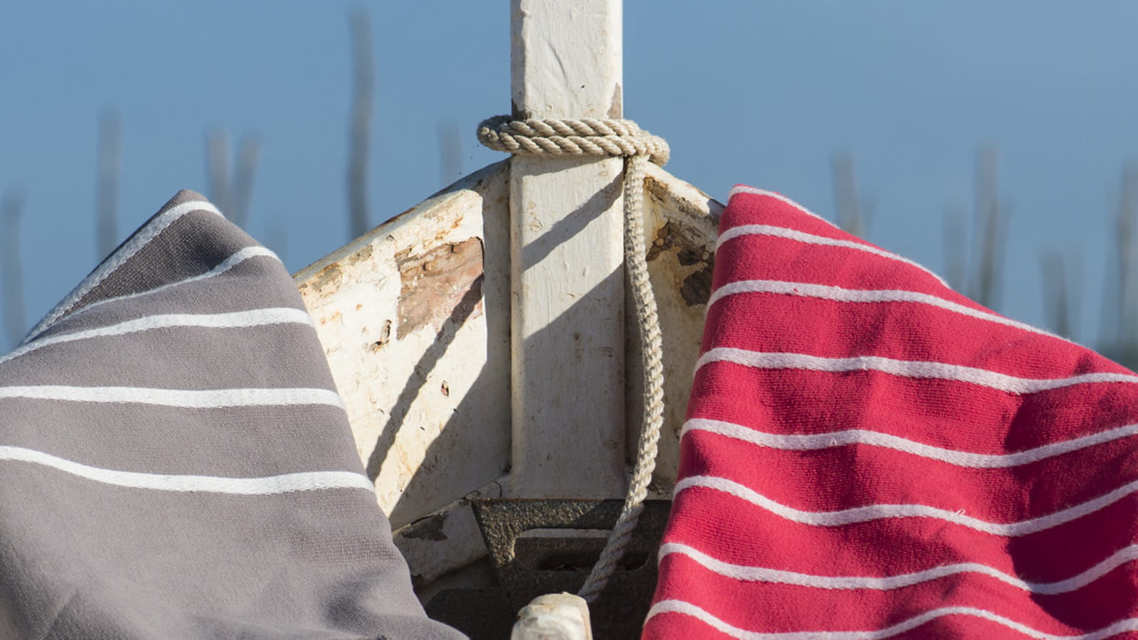 Draps de plage Pestamal marinière Harmony