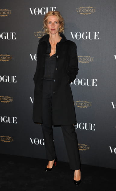 Sandrine Kiberlain à la soirée des 95 ans de Vogue