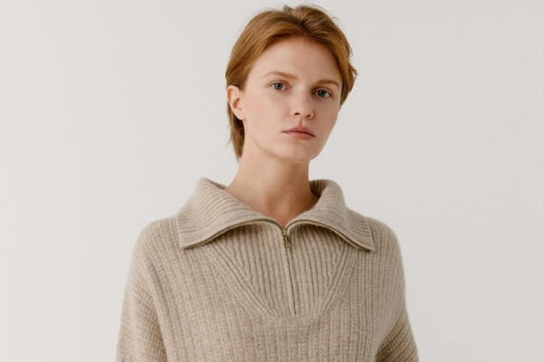 Pull Côtelé Vince En Laine-cachemire Taille S Bleu - Neuf Avec étiquettes