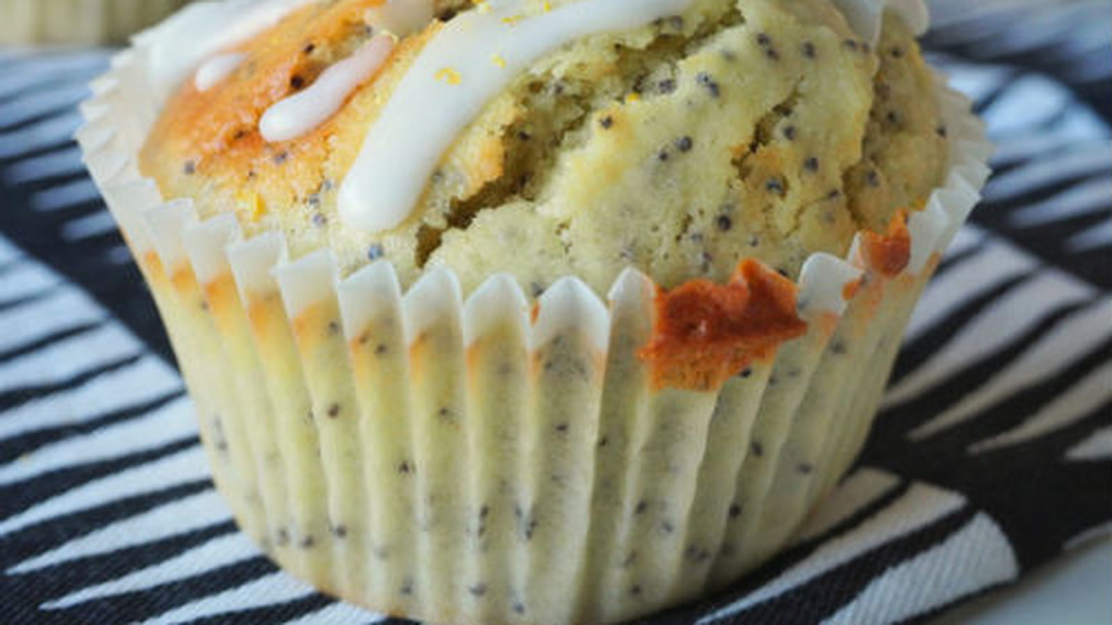 Muffins au citron et graines de pavot