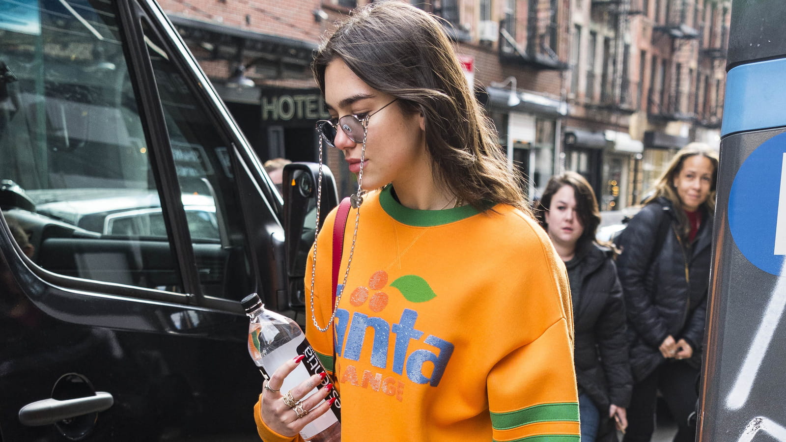 Dua Lipa le 3 février 2018