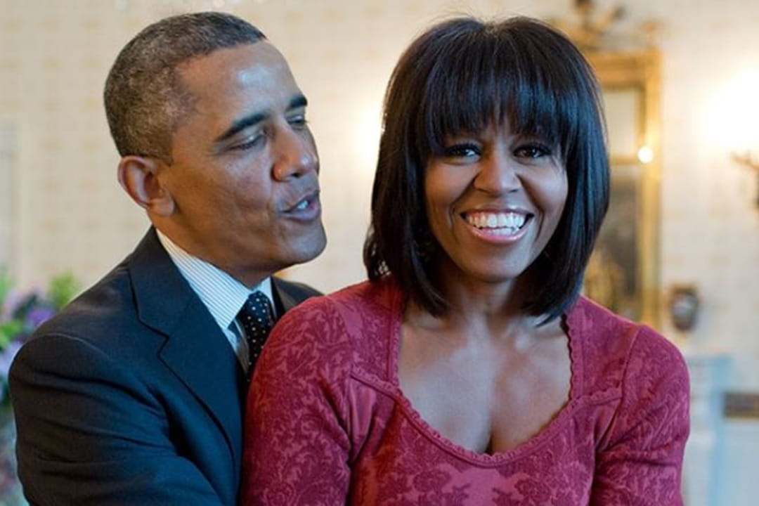 Barack Obama, toujours très épris de sa femme Michelle Obama