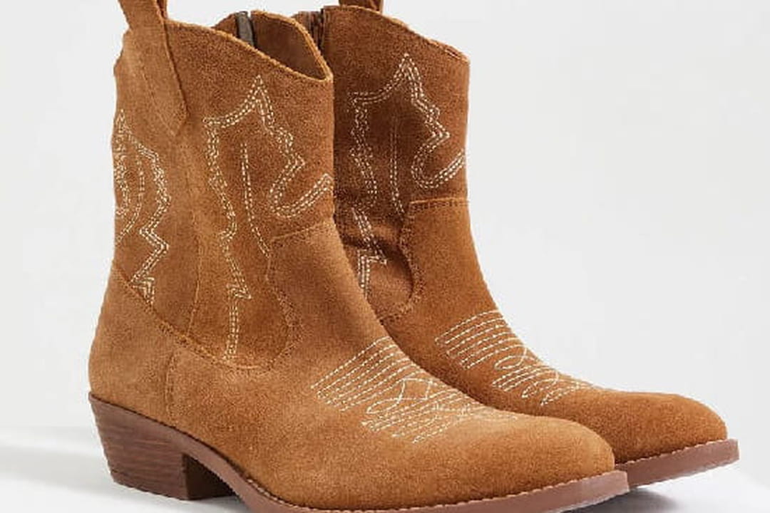 Bottines à Lacets En Cuir Noir Femme | La Halle
