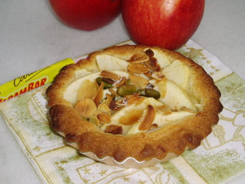 Tartelette aux pommes et Carambar