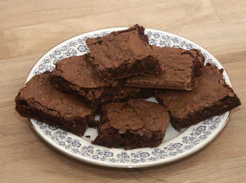 Brownies choco-noisette
