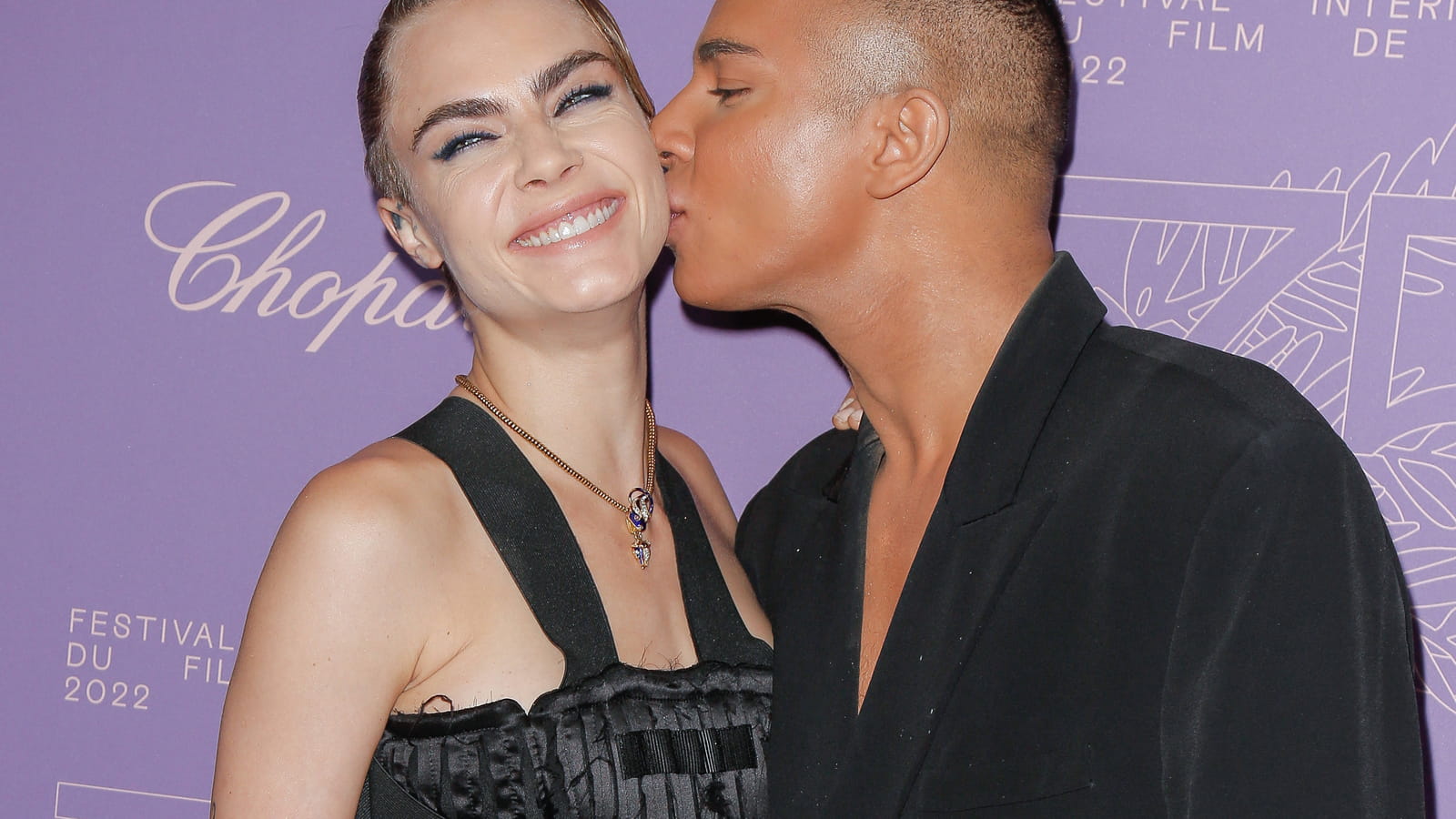 Cara Delevingne et Olivier Rousteing