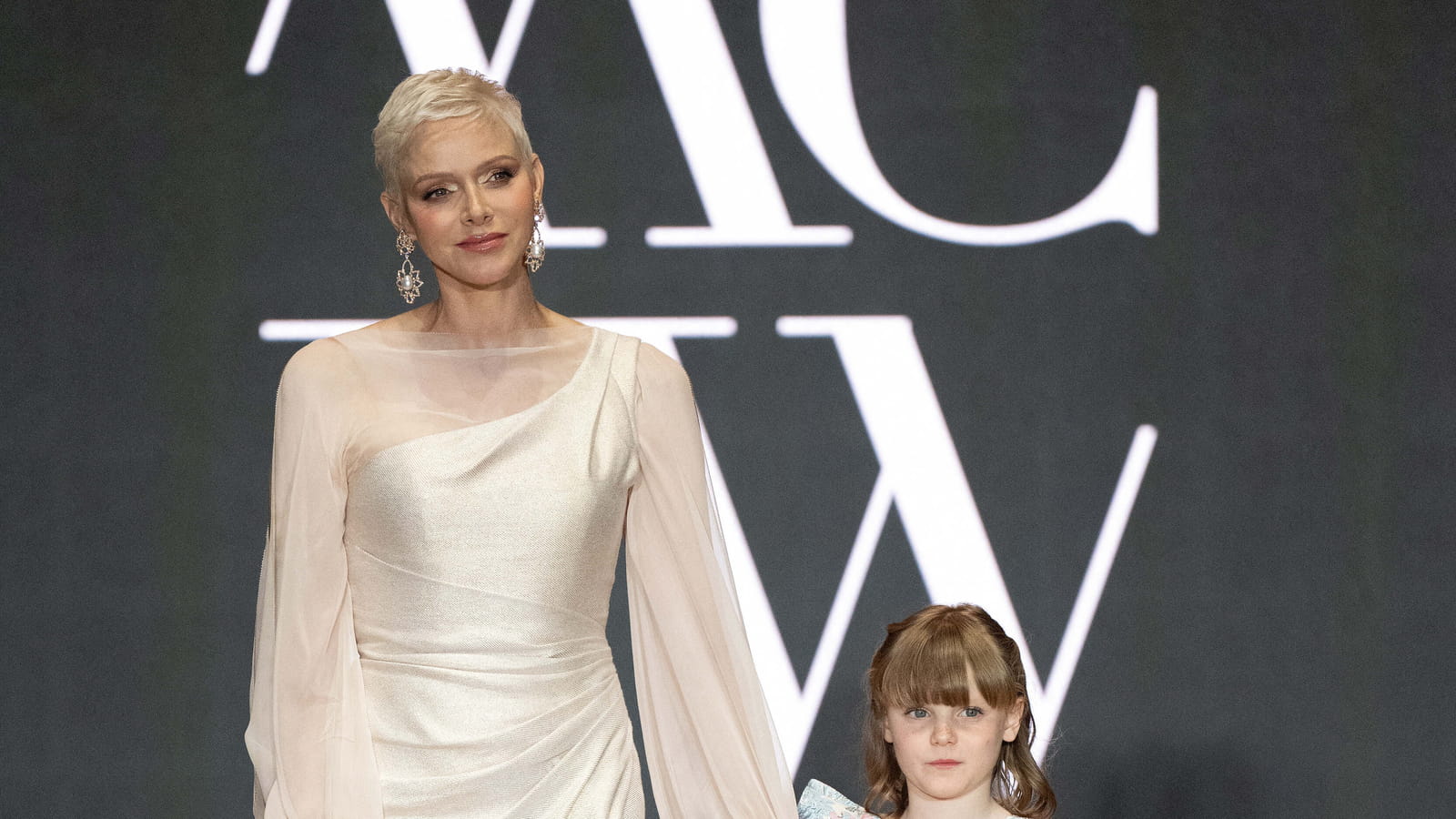 Charlene et Gabriella de Monaco