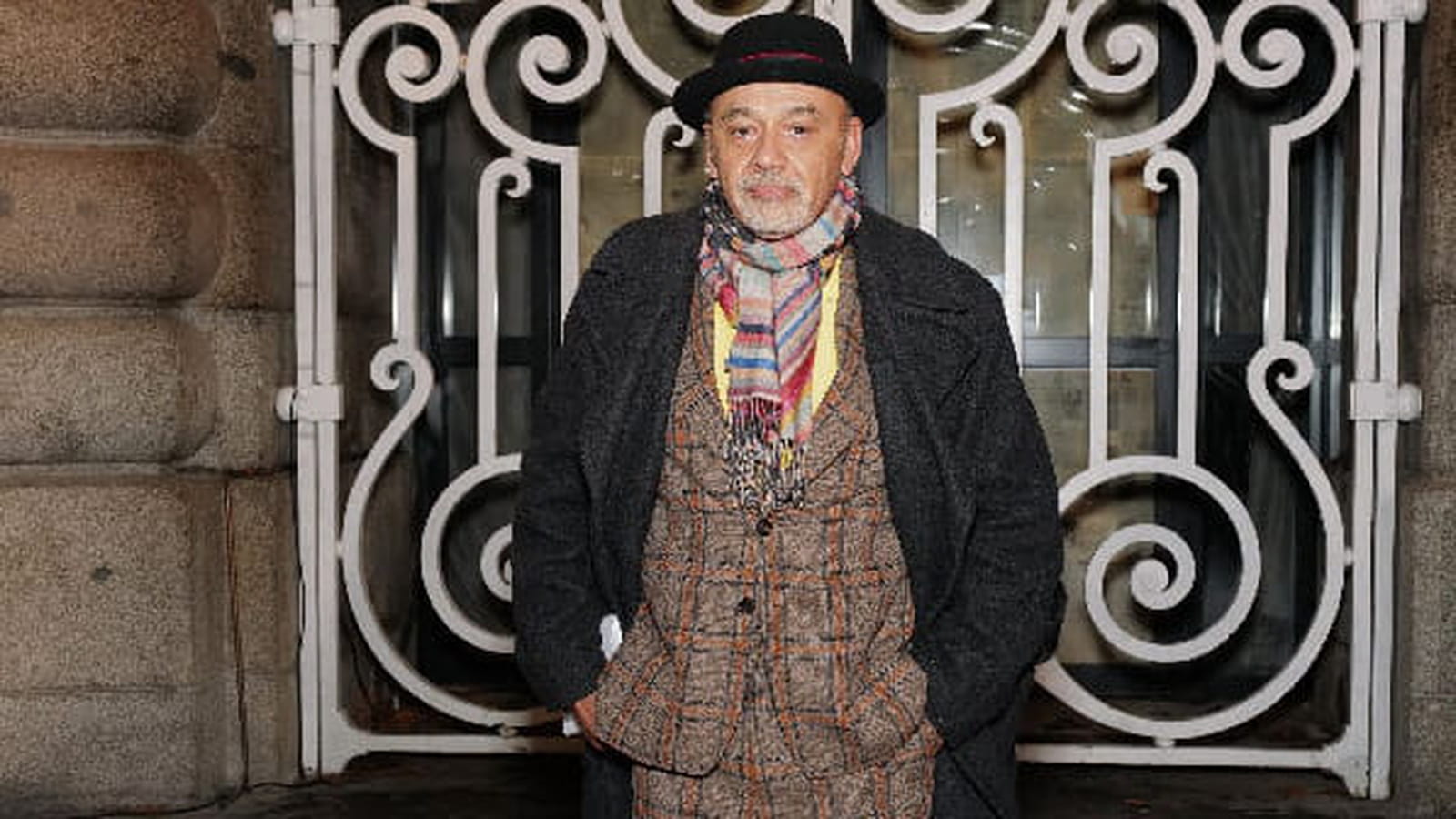 Christian Louboutin le 25 janvier 2024