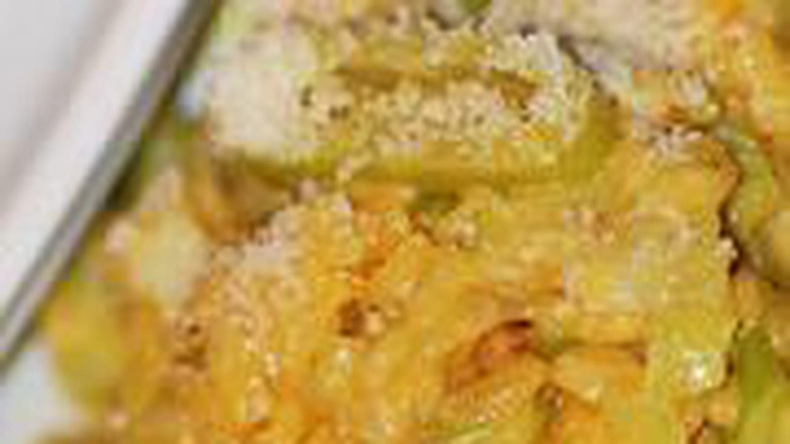 Risotto aux poireaux et safran