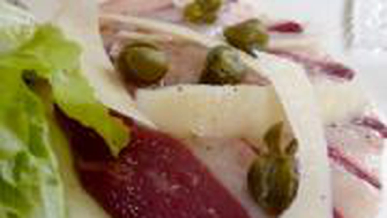 Carpaccio de canard