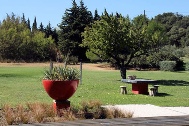 Touches écarlates au jardin