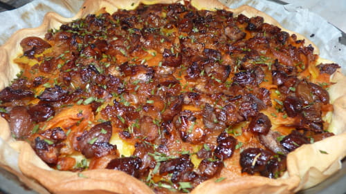 Tarte salée aux légumes d'hiver