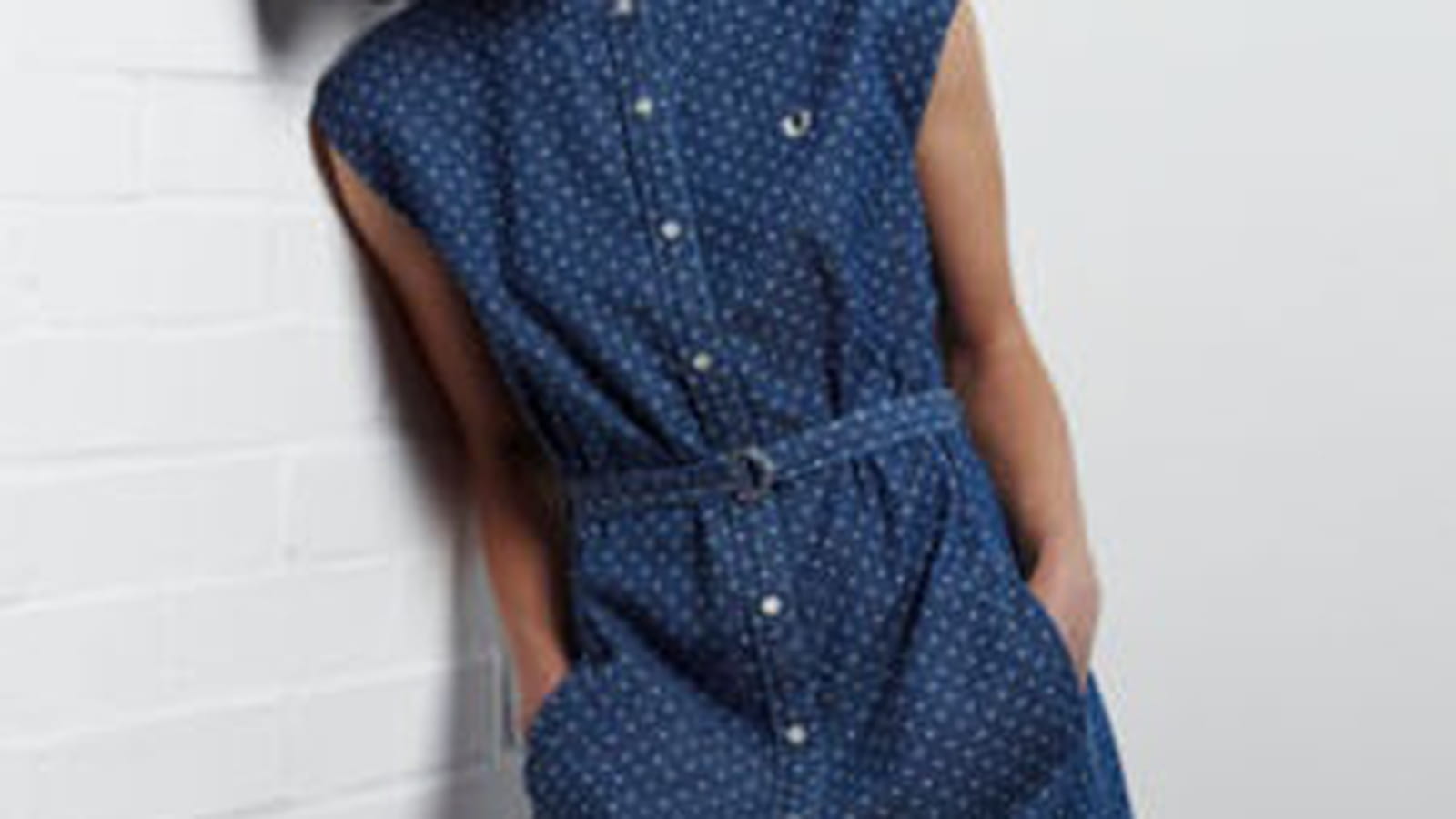 Robe chemise à pois de Fred Perry
