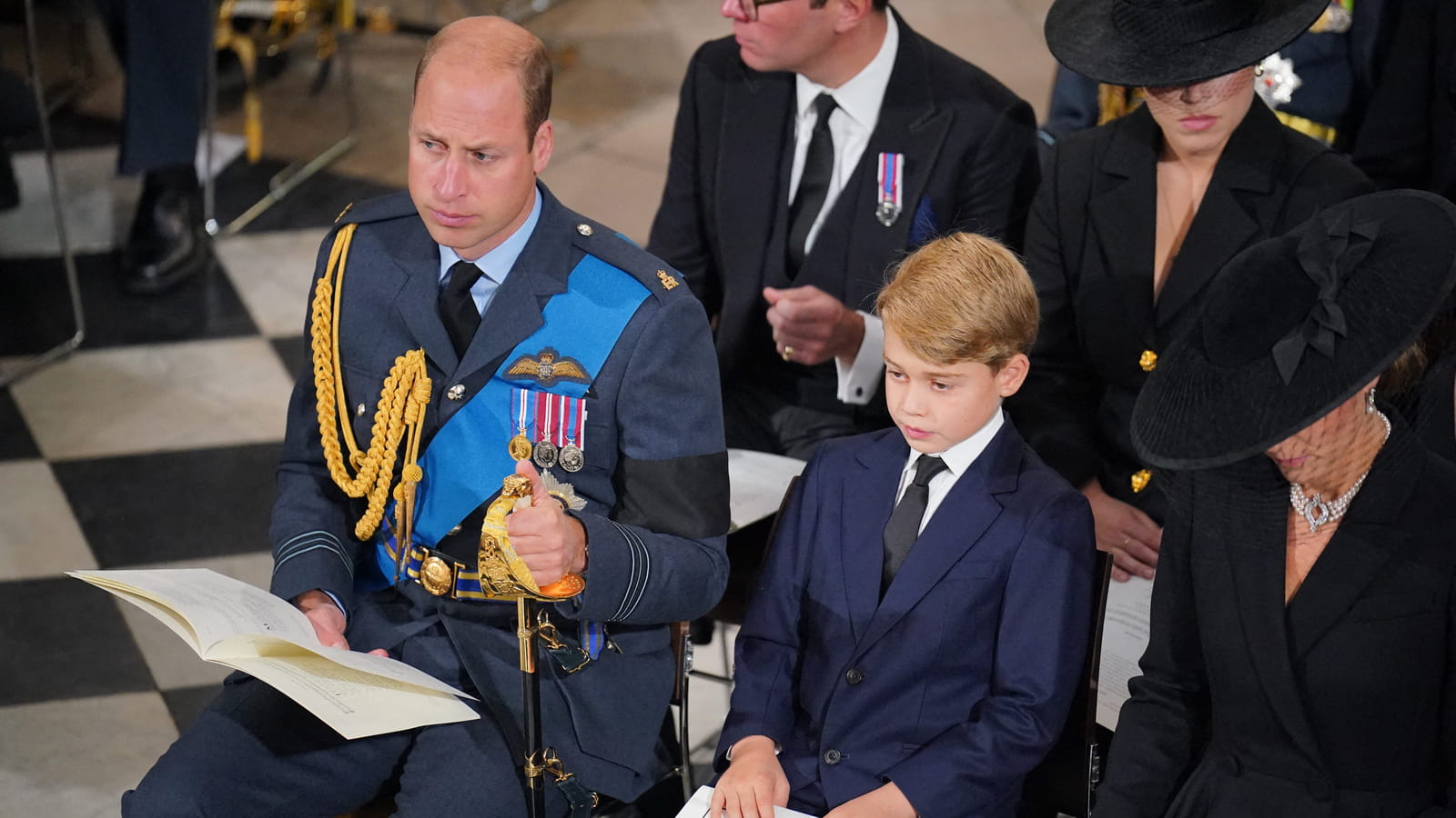 Prince William et prince George