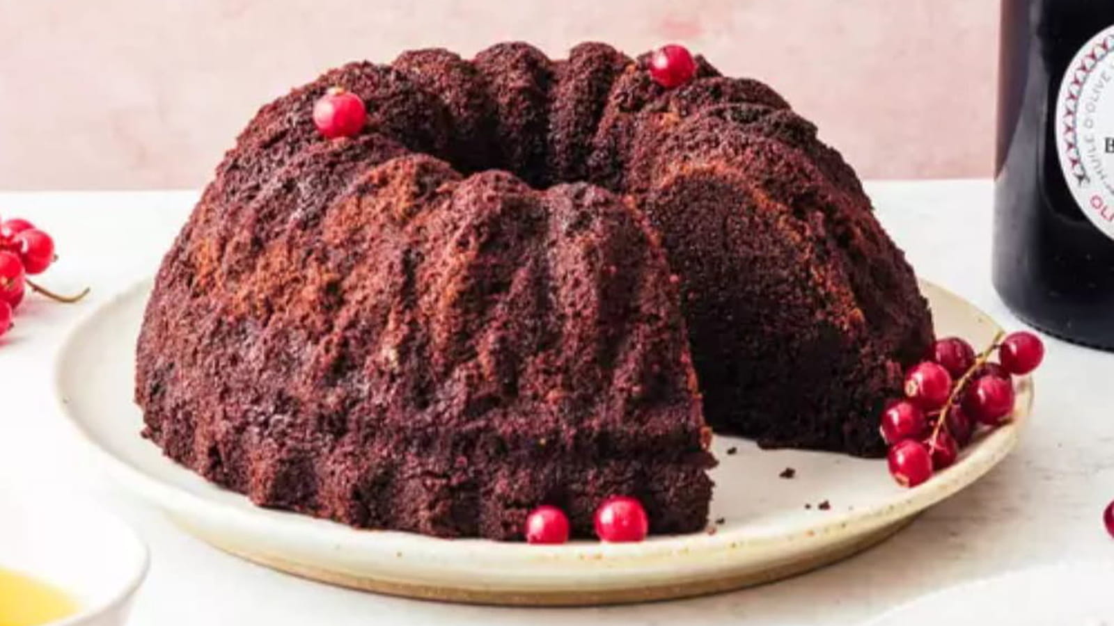 Gâteau au chocolat et à l’huile d’olive