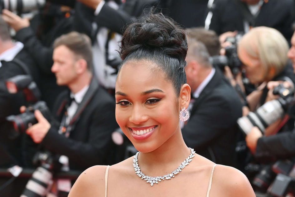 Le chignon de gala de Cl&eacute;mence Botino