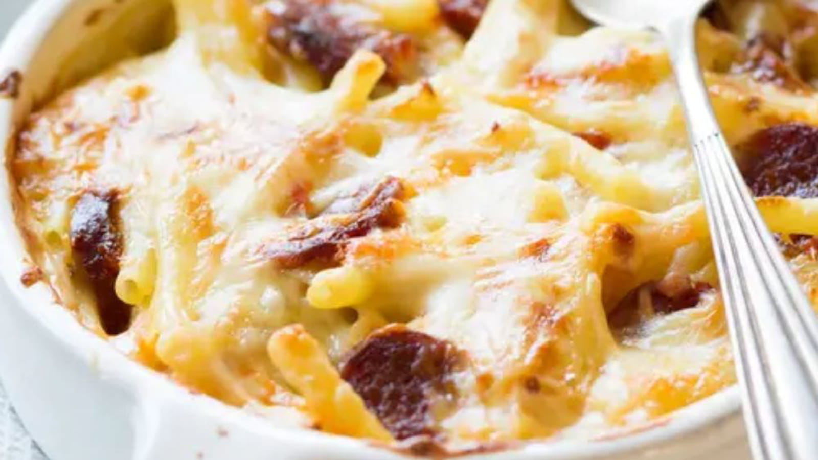 Gratin de macaroni au reblochon