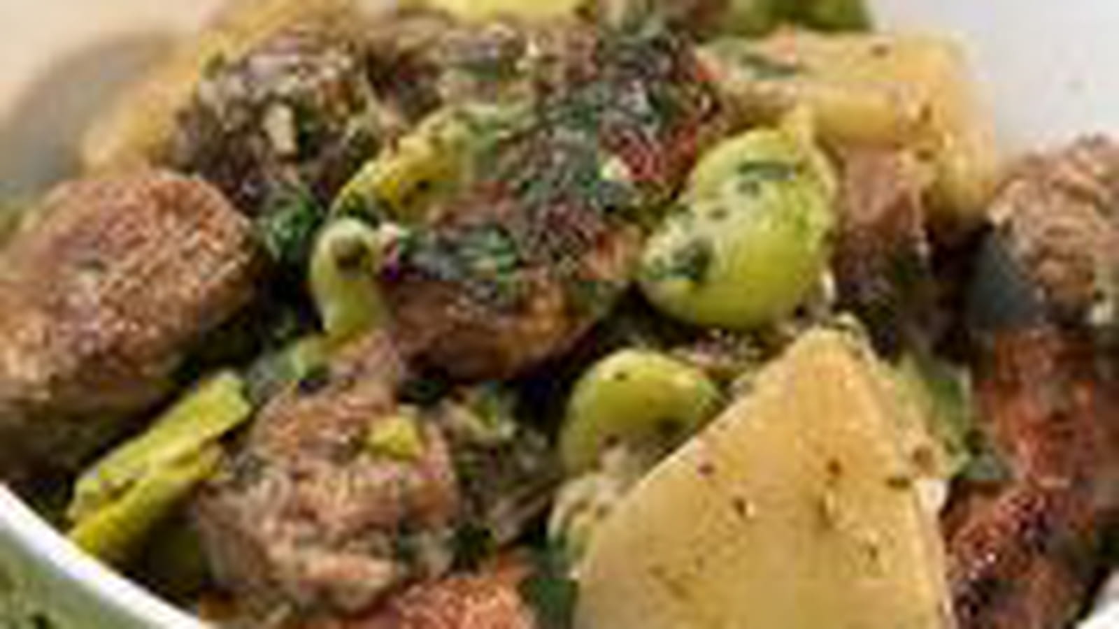 Tajine brebis merguez artichauts