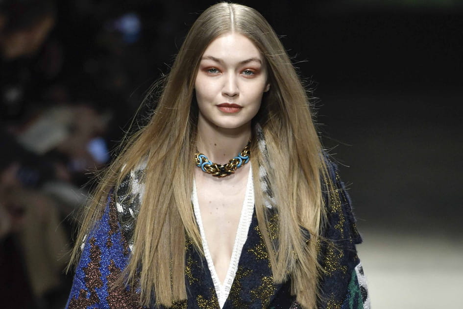 Les cheveux longs de Gigi Hadid
