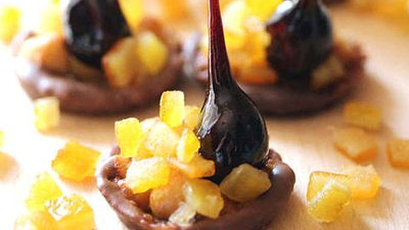 Florentins noisettes et oranges confites