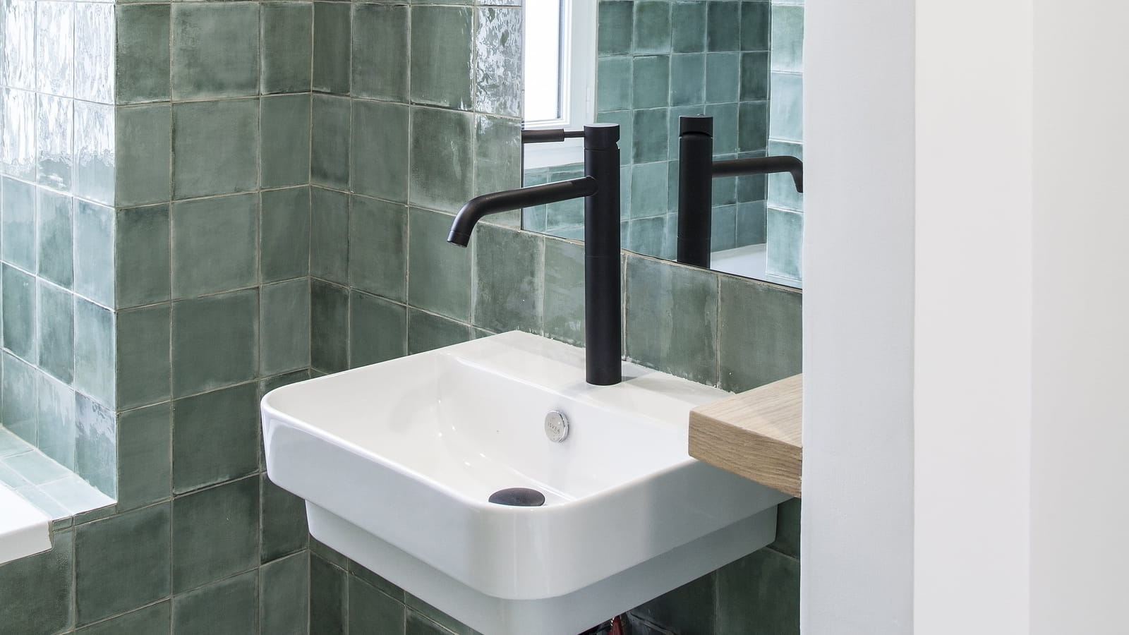Salle de bains après 