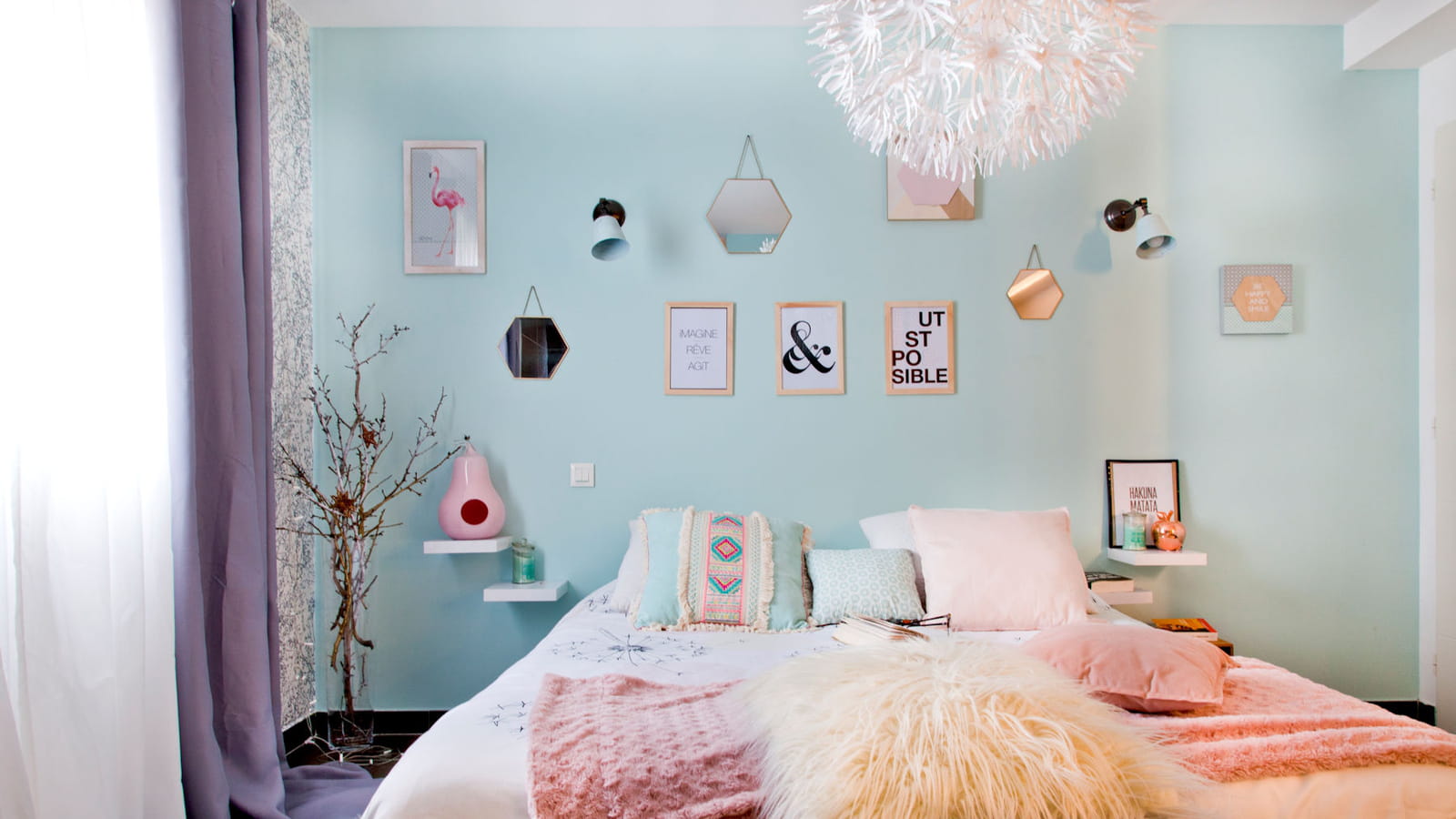 Une accumulation au mur