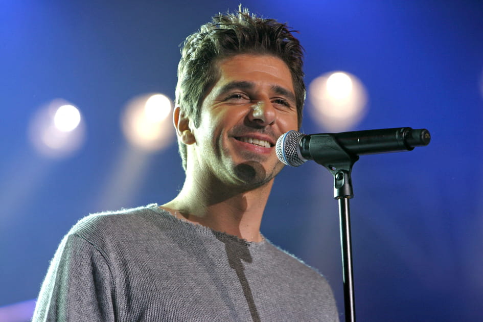 Patrick Fiori sans barbe