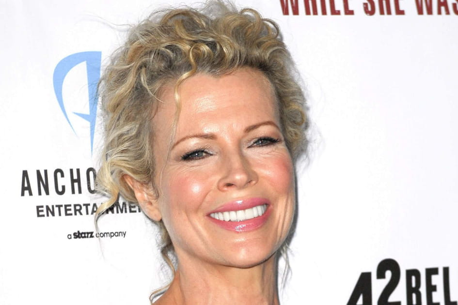 Les l&egrave;vres glossy de Kim Basinger