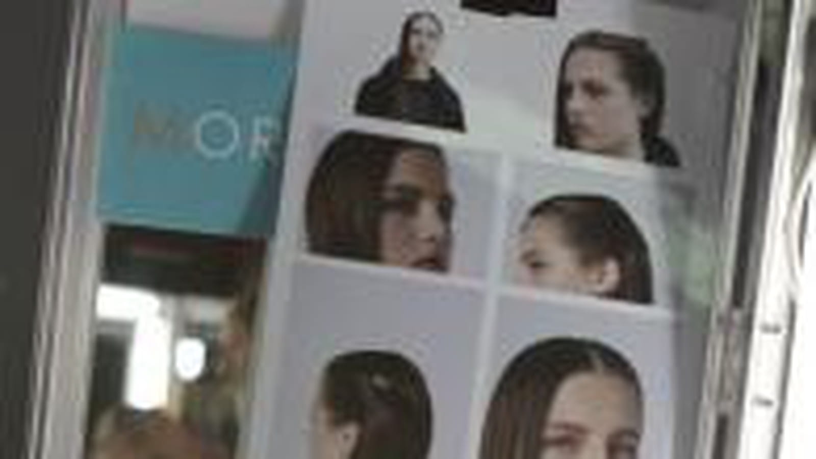 Une coiffure wet glam'