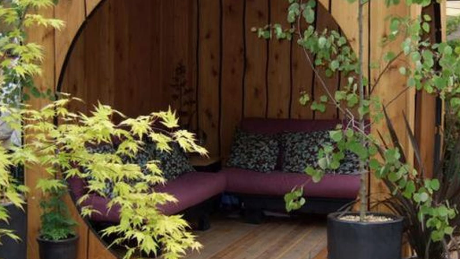 Cabane de jardin tout en rondeurs