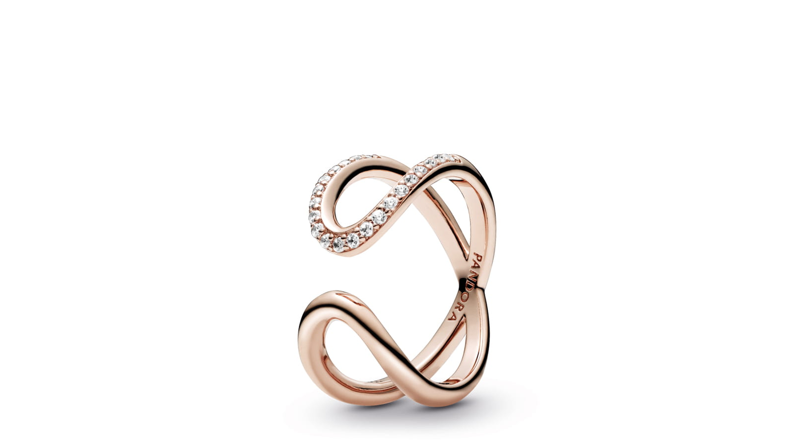 Bague Infini Ouverte Enveloppée