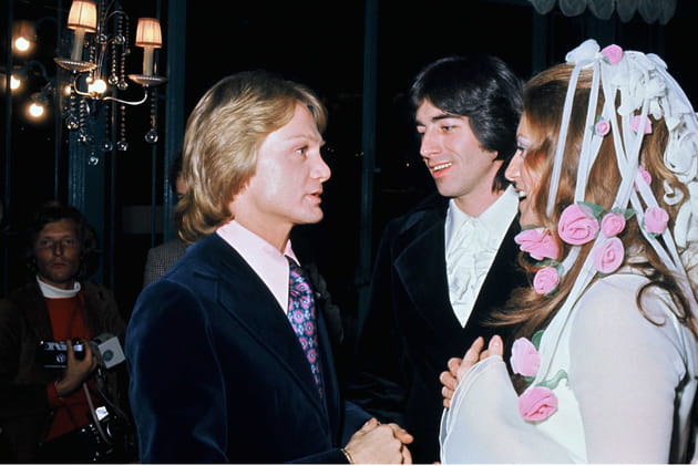 Claude François au mariage de Ringo et Sheila  en 1973