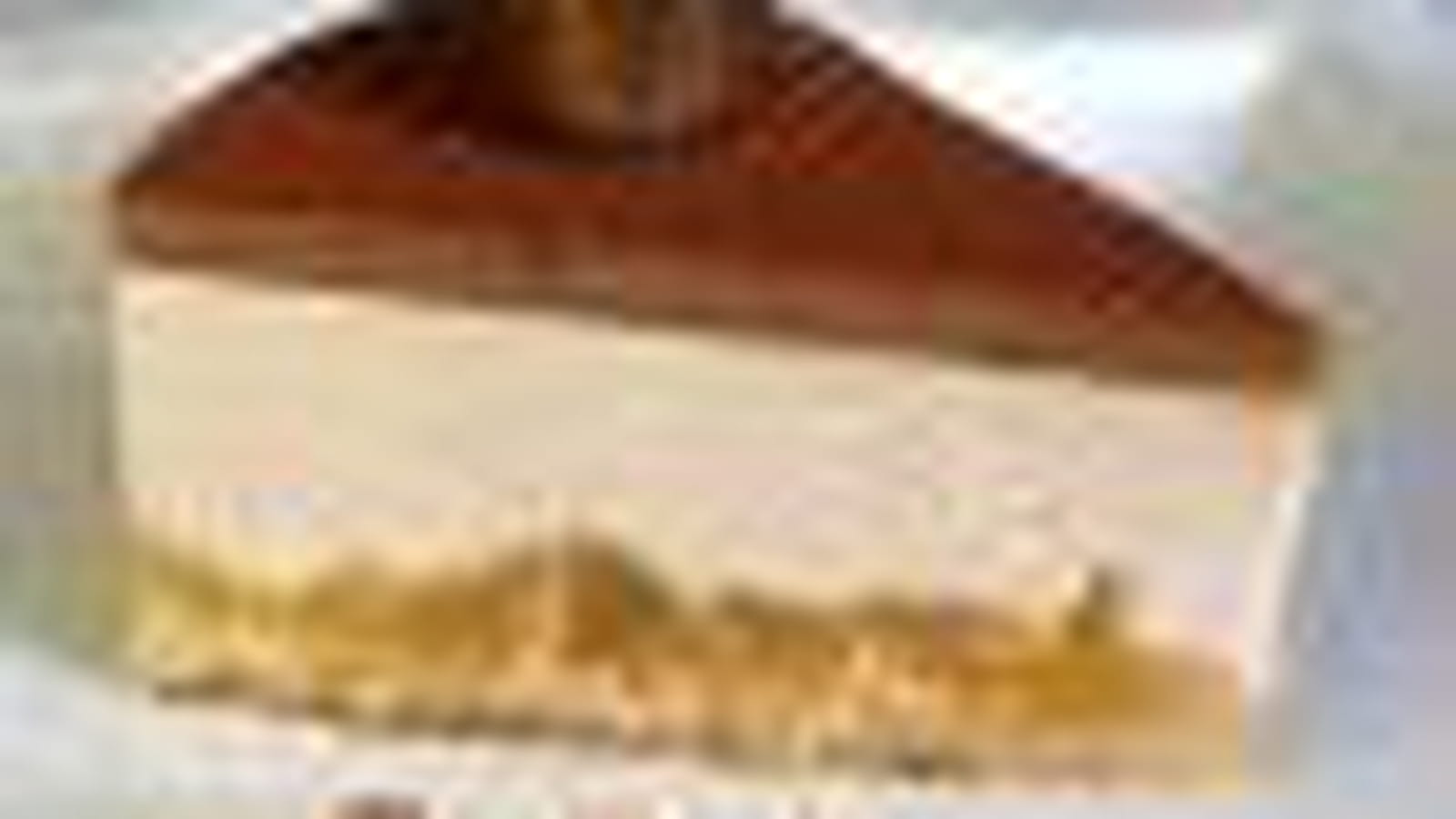 Entremet marron-poires