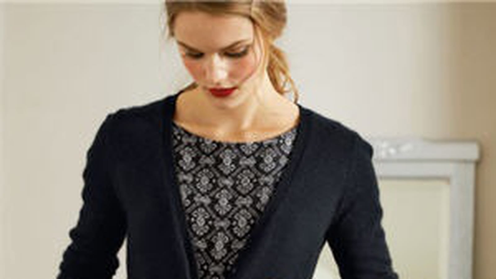 Gilet noir de Mademoiselle R