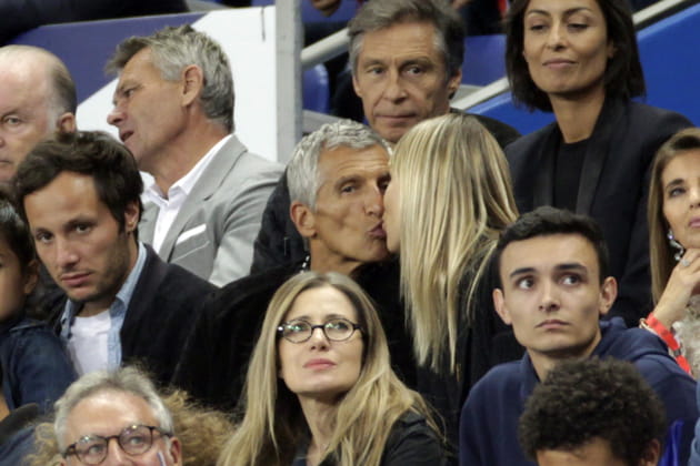 Nagui et M&eacute;lanie Page&nbsp;: l'amour foot