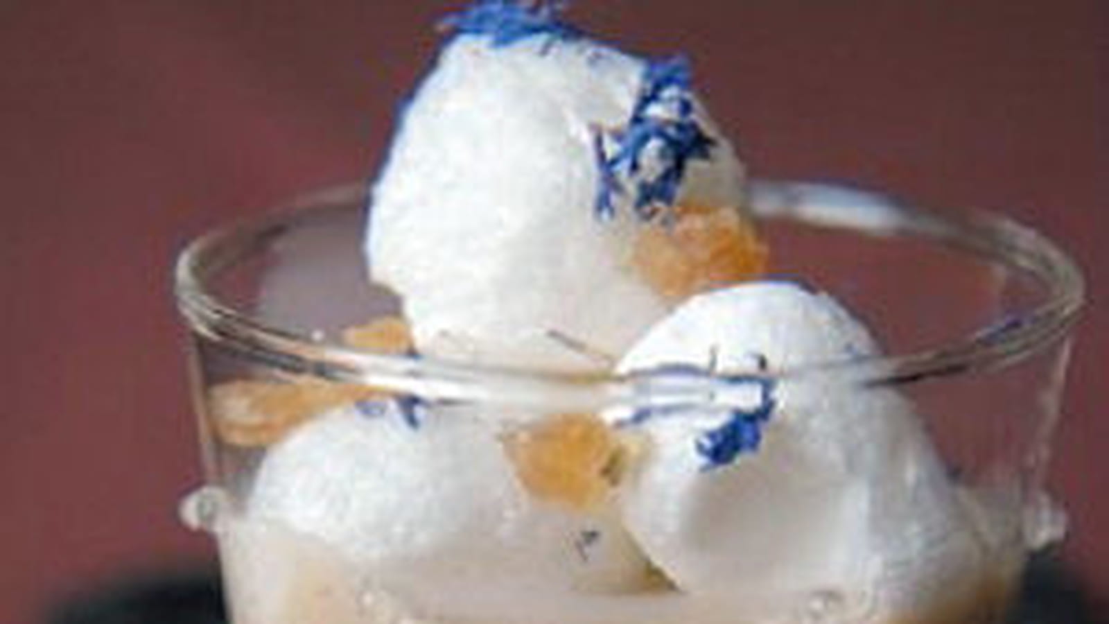 Oeufs à la neige comme à la montagne