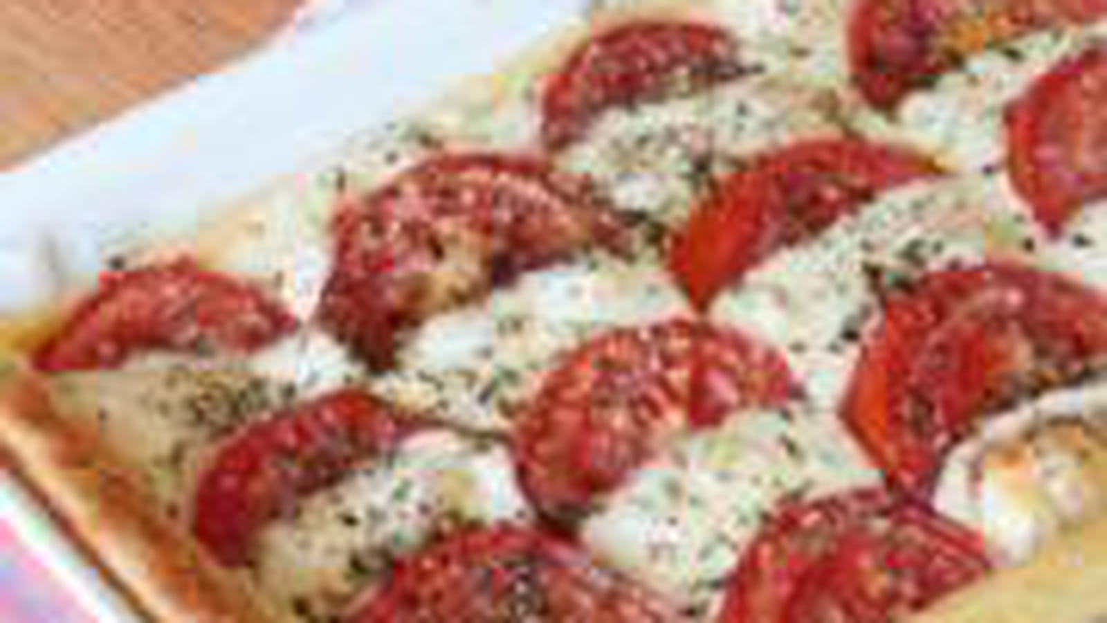 Tarte tomate mozzarella