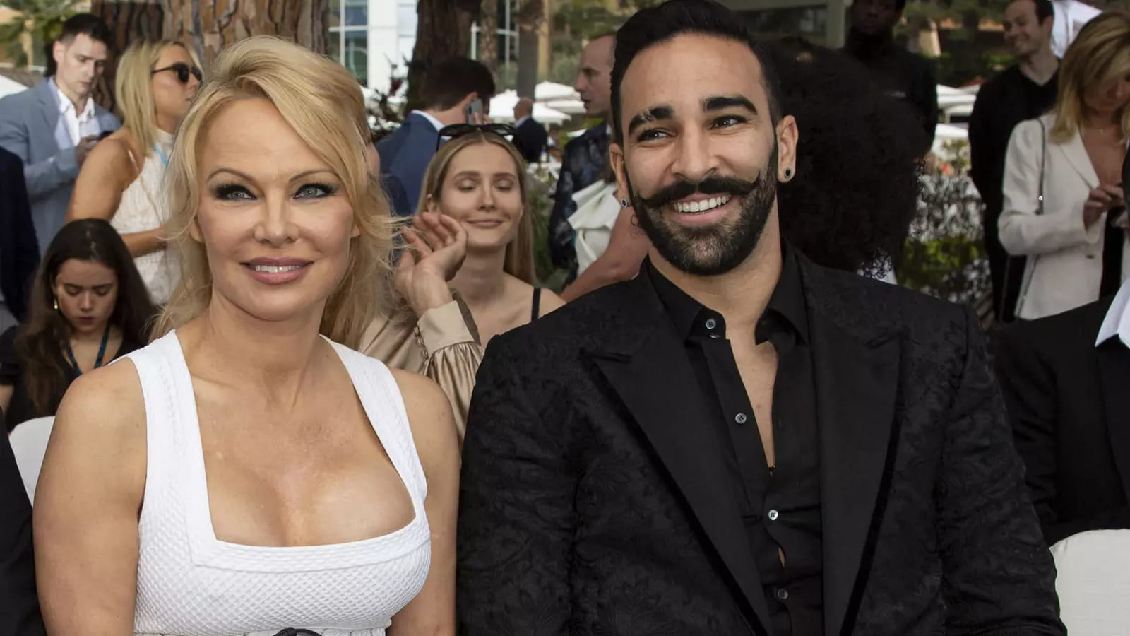 Pamela Anderson et Adil Rami