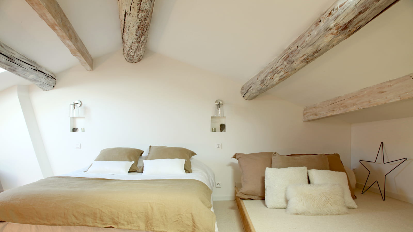 Chambre au naturel