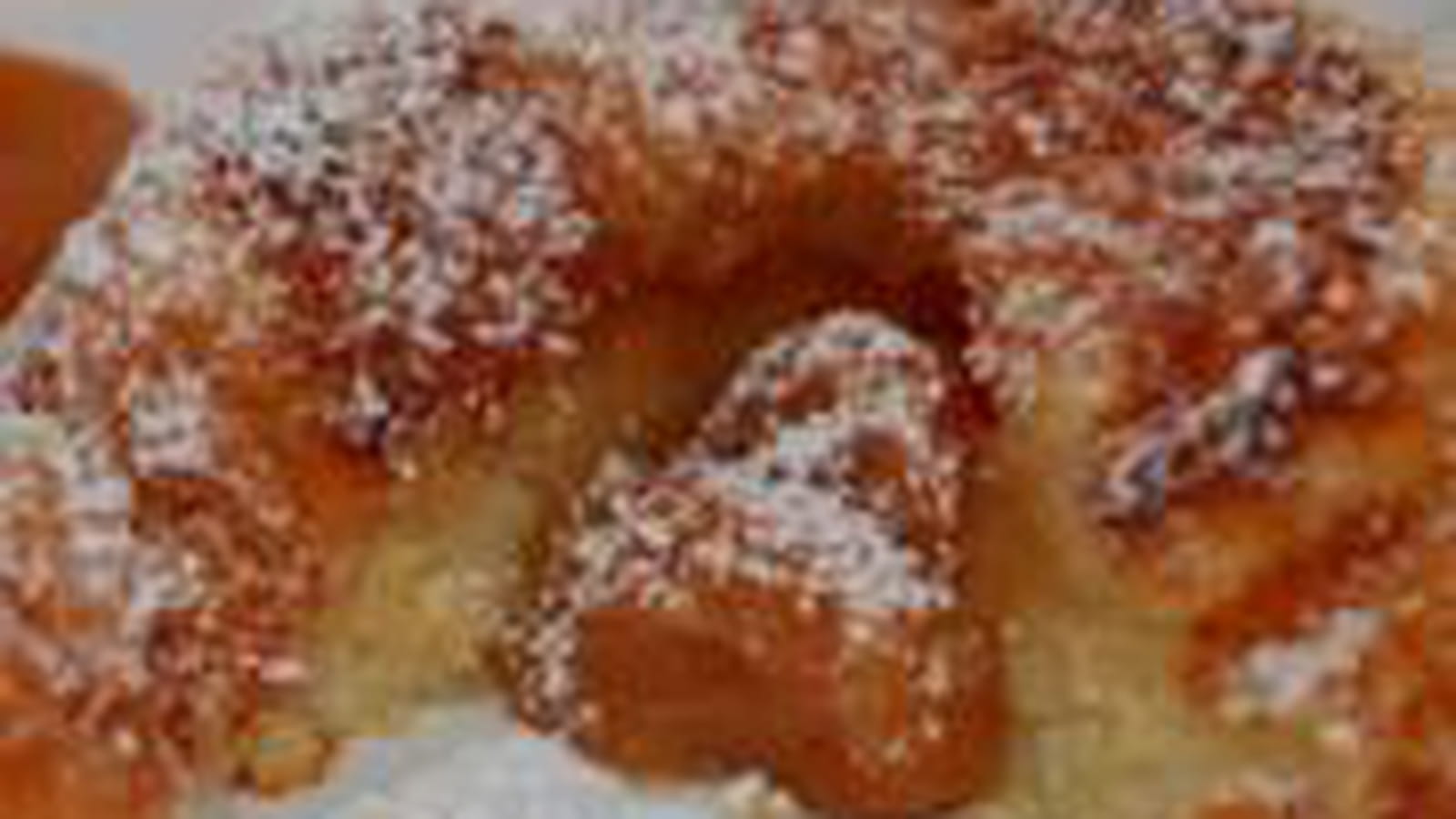 Petits fondants aux poires, coeur de caramel