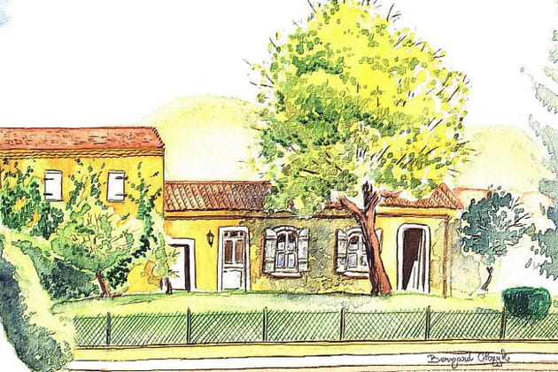 Aquarelle de la maison