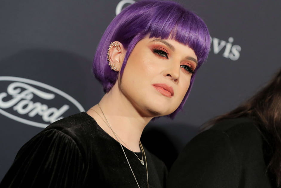 Kelly Osbourne et ses cheveux violets